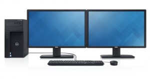 prestation Informatique Dell Precision T1700 MT double écran